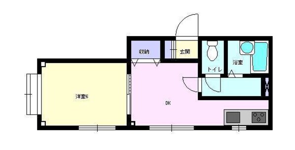 ロジュマンの物件間取画像